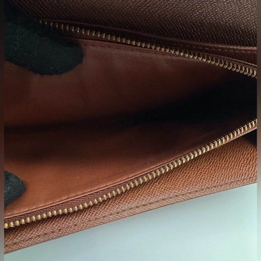 Louis Vuitton Brown Monogram Wallet | Professionally Refurbished